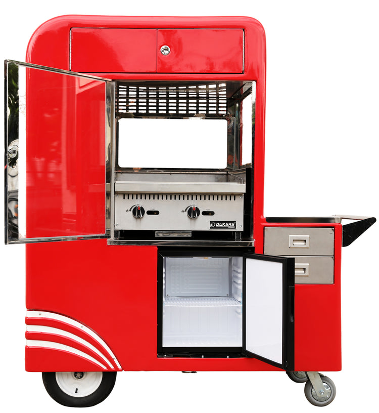 Compact Sidewalk Grill Cart For Sale - The Mini G-Cart