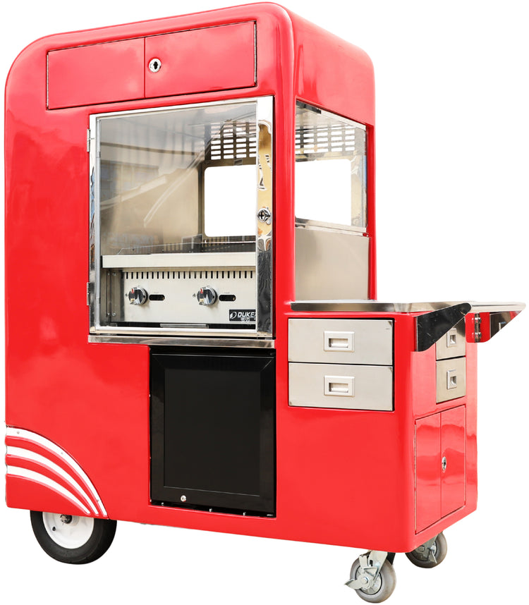 Compact Sidewalk Grill Cart For Sale - The Mini G-Cart