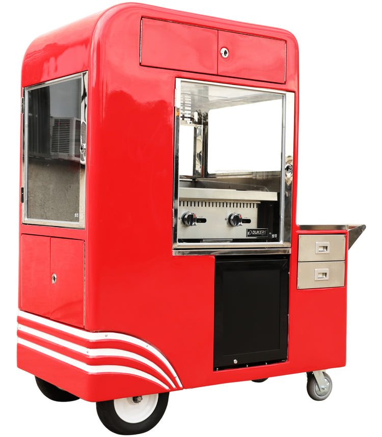 Compact Sidewalk Grill Cart For Sale - The Mini G-Cart